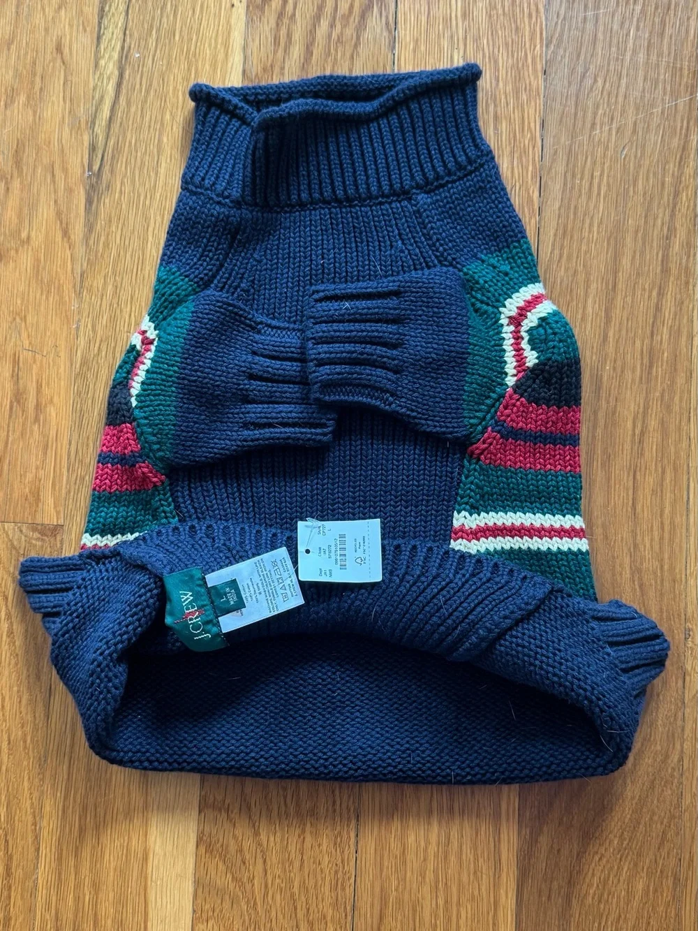 J.Crew Rollneck Dog Sweater